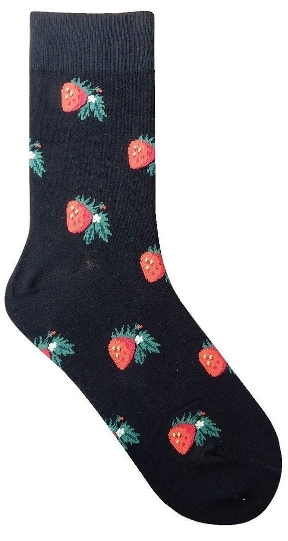 Erdbeeren Socken