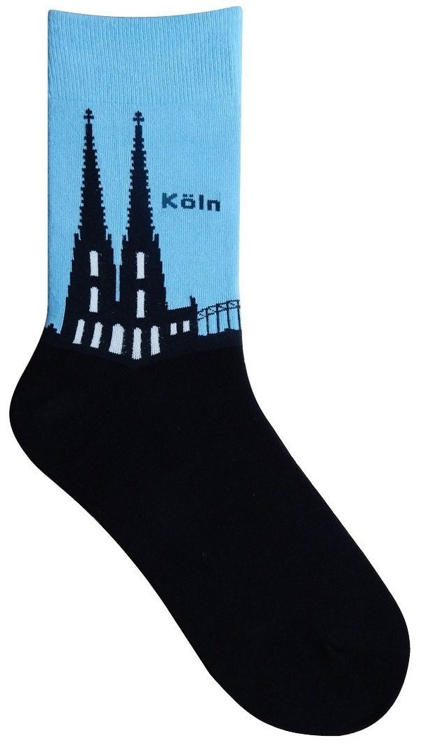 Köln Socken (blau)