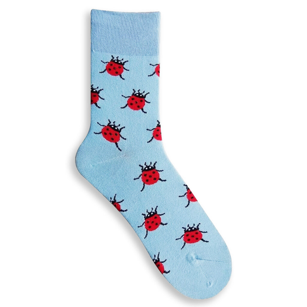 Marienkäfer Socken