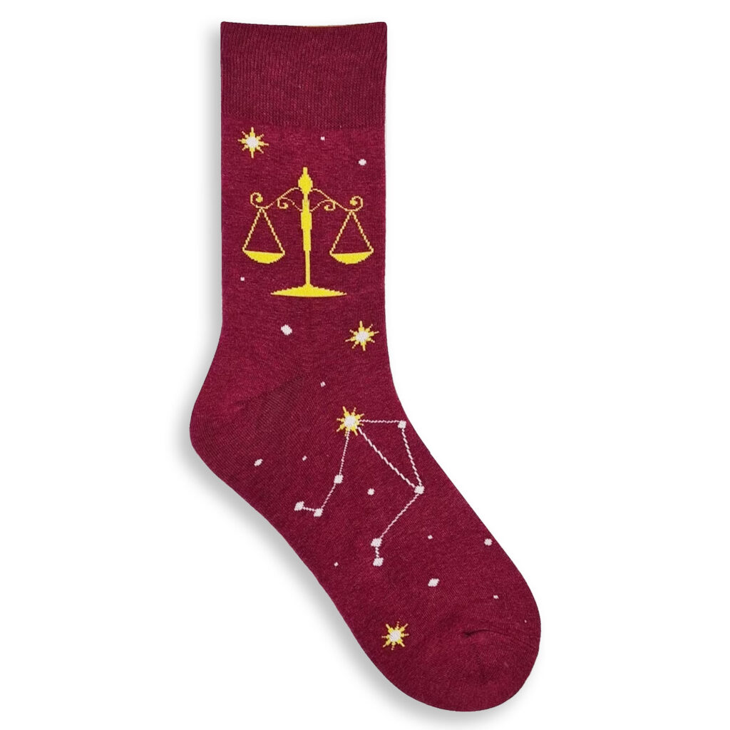 Sternzeichen Waage Socken