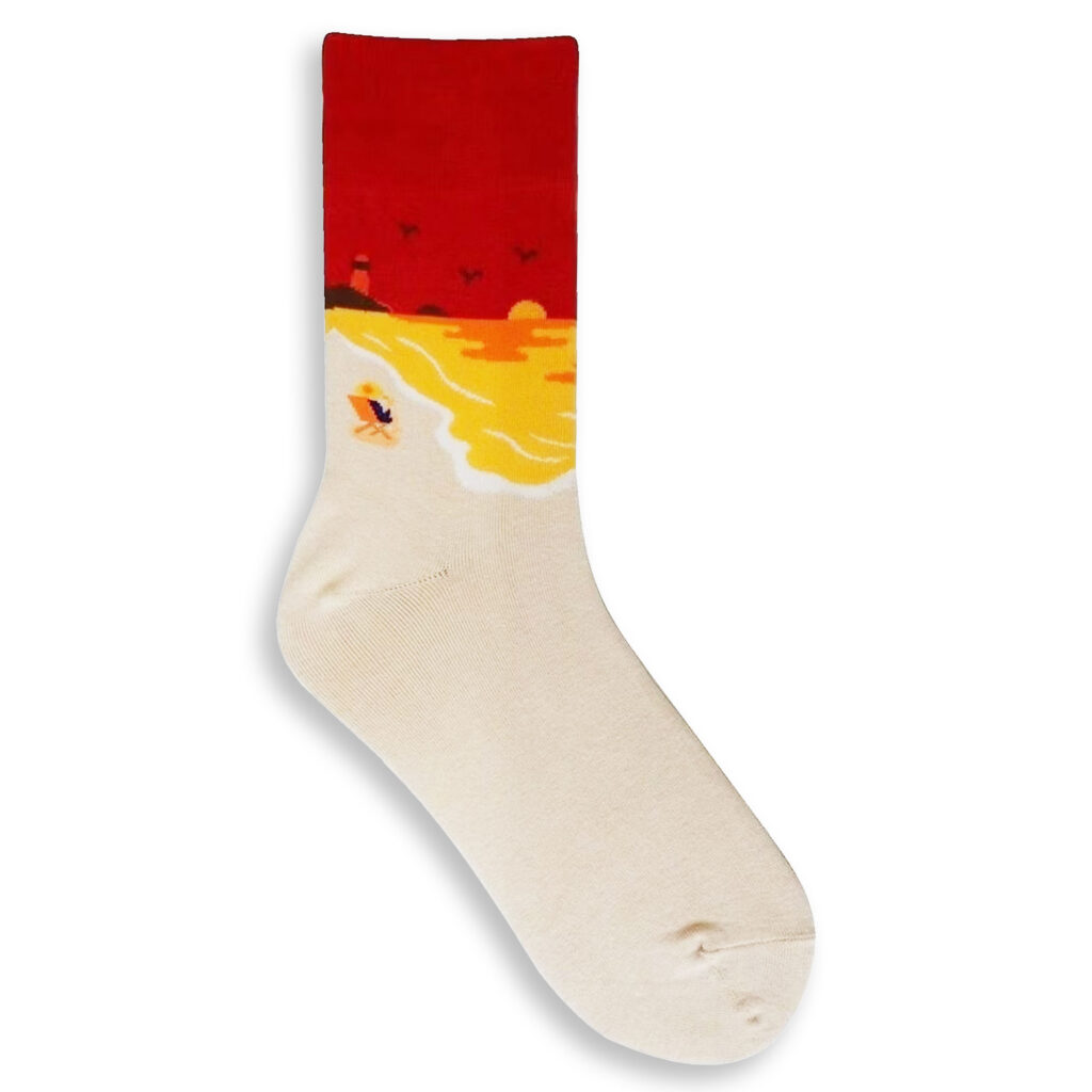 Urlaub am Strand Socken