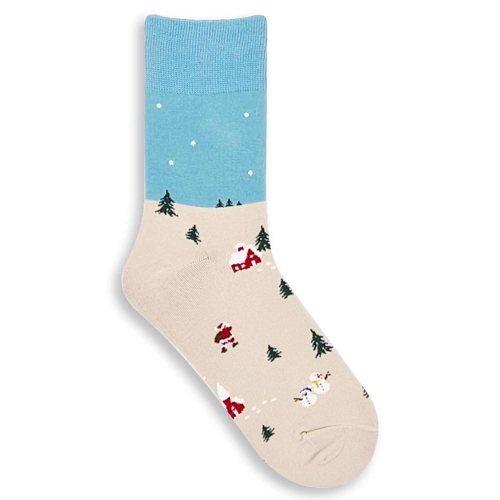 Weihnachtsdorf Socken