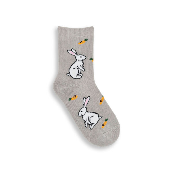 Kinder Hase & Möhren Socken