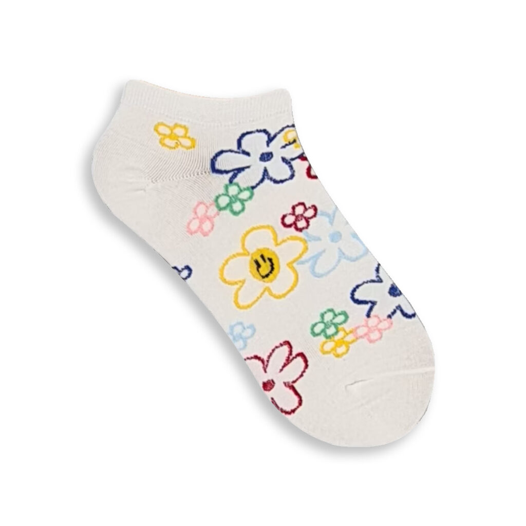 Sneaker Blumen weiss Gr.36-40