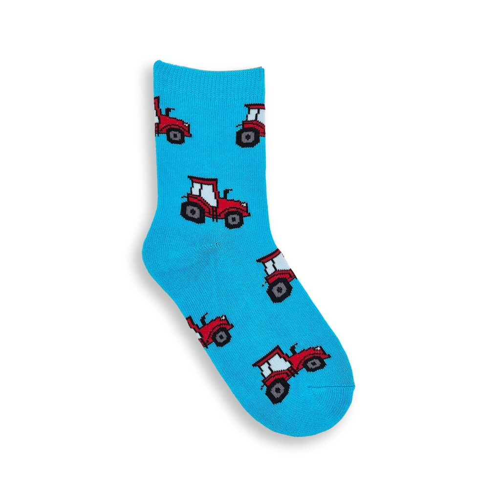 Kinder Traktor Socken