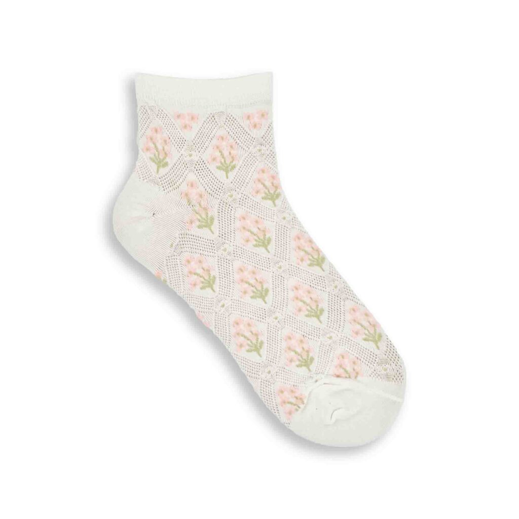 Sneaker Blumen2 weiß Gr.36-40