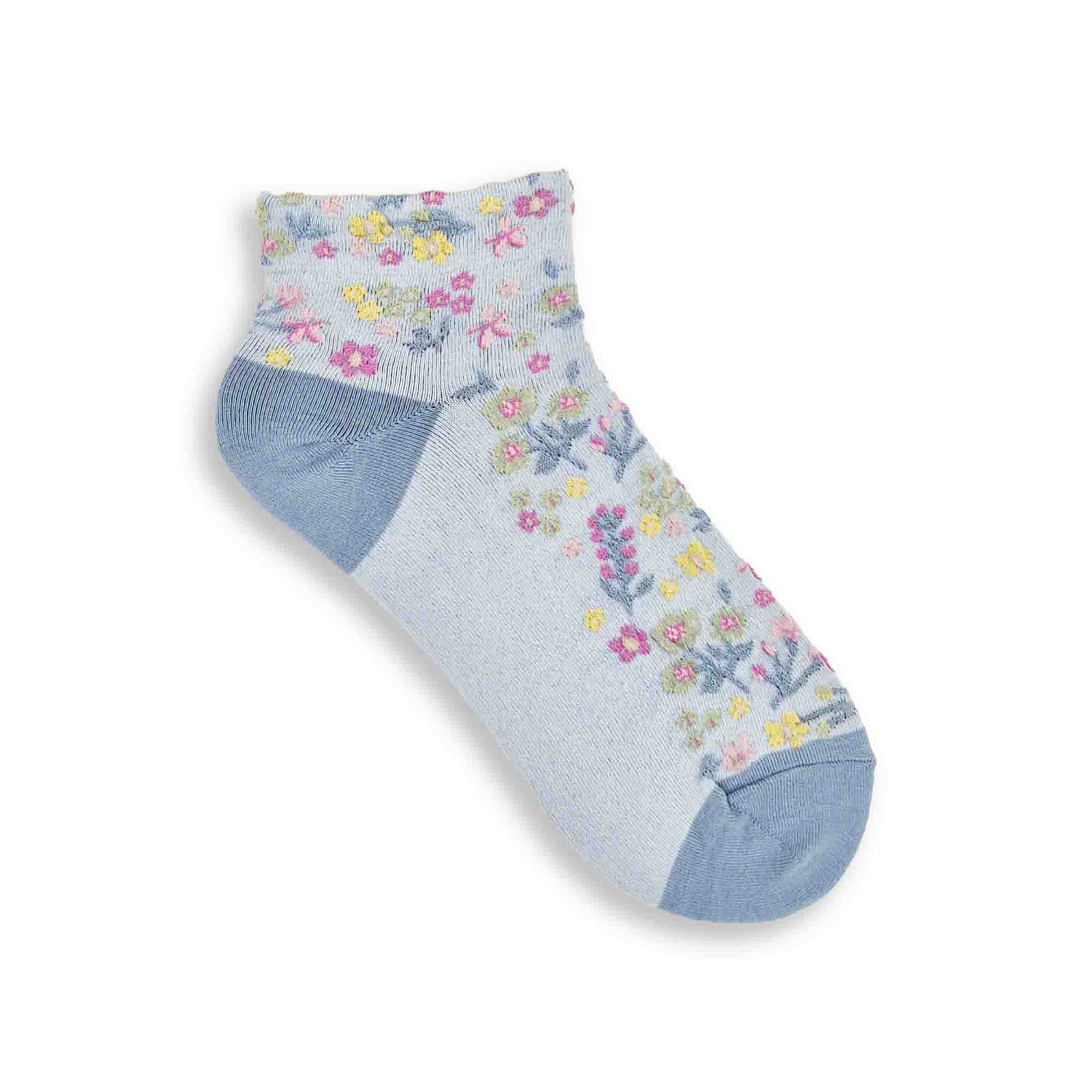 Sneaker Blumen blau Gr.36-40