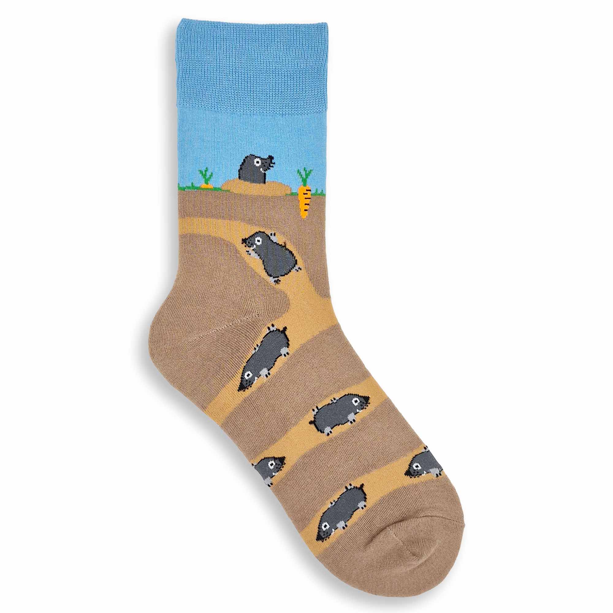Maulwurf Socken