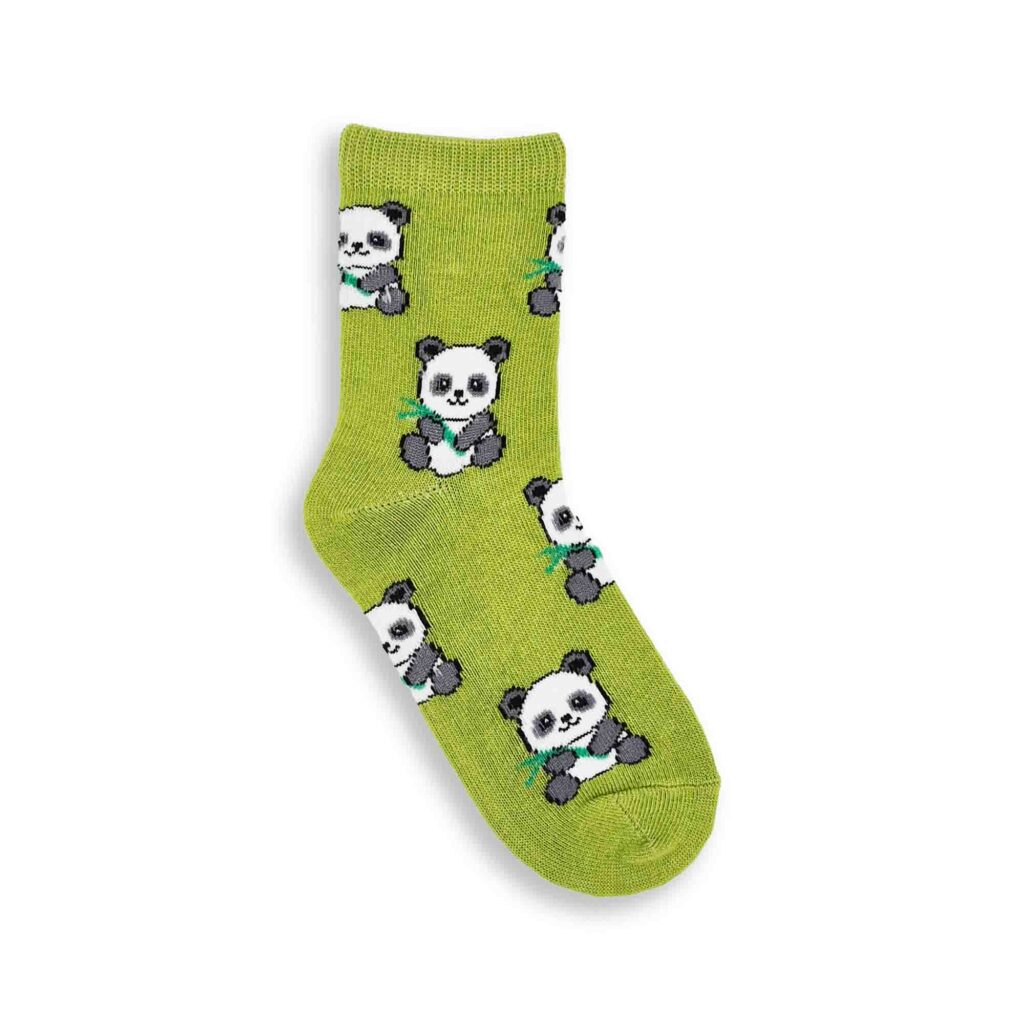 Kinder Panda Socken
