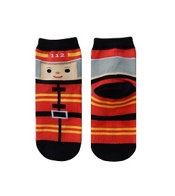 Kinder Feuerwehrmann Socken