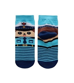 Kinder Polizei Socken