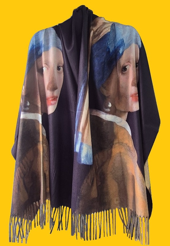 Kunstschal –  Johannes Vermeermt & Gustav Klimt